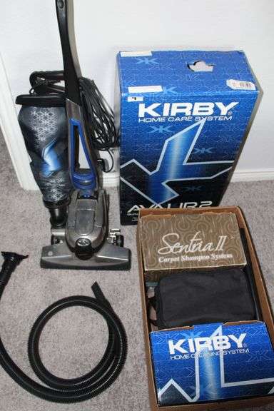 KIRBY VACUUM CLEANER WITH ALL ATTATCHMENTS