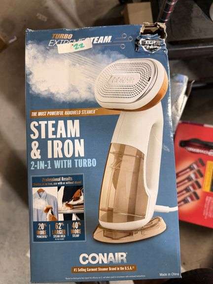 Conair-Turbo ExtremeSteam garment steamer