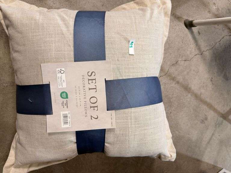 Set of 2- Decorative pillows