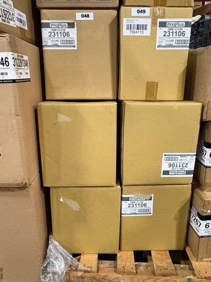 [EXT MSRP: $1,320] Proplus 0.50" X 0.56" Plastic Escutcheon 500 Pack