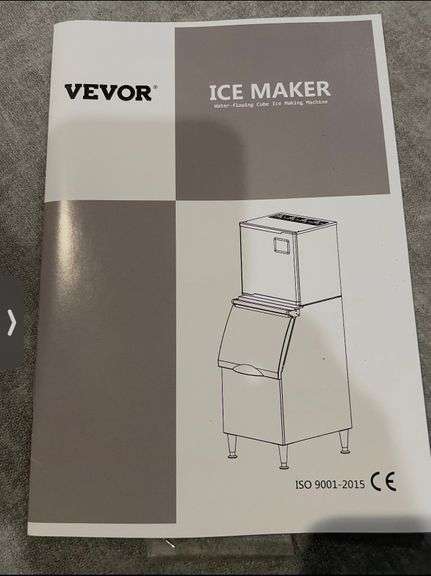 Vevor Ice Maker TOP ONLY (NO BIN)