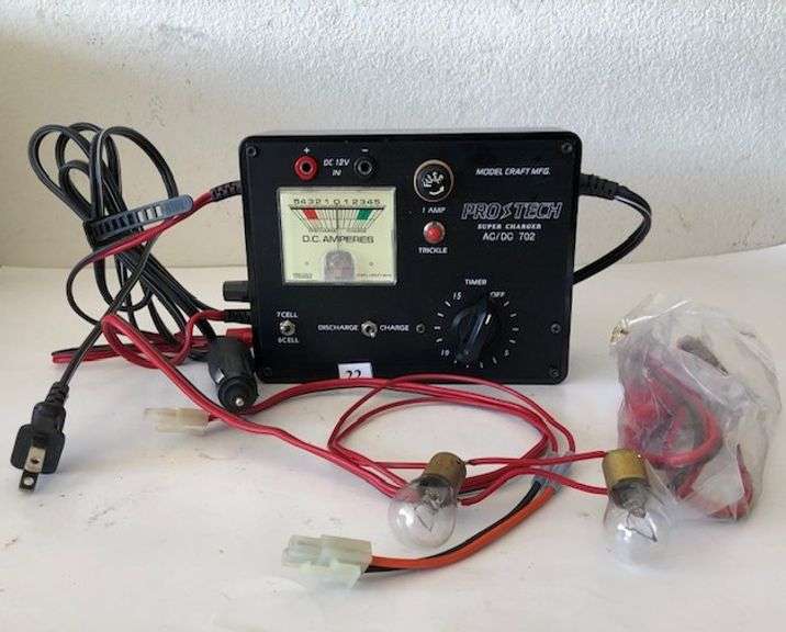 Pro-Tech Charger DC 12V Model Craft Mfg.