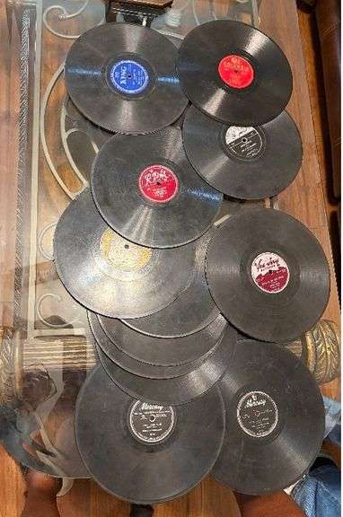 Lot of 15 Old  Records 78 rmp