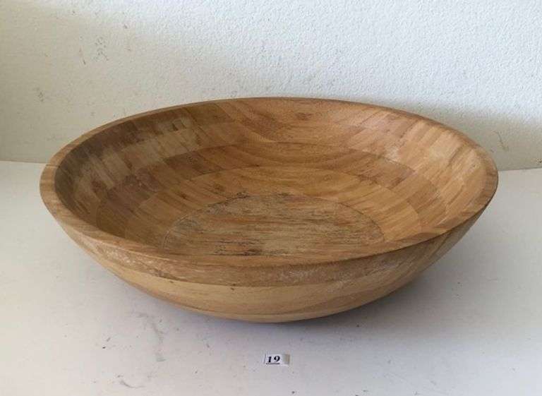 Large Wooden Bowl