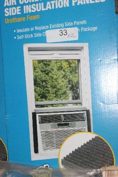 FROST KING AIR CONDITIONER SIDE INSULATION PANELS $26.00 each