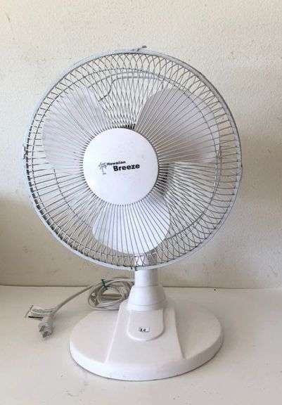 Hawaiian Breeze Table Fan