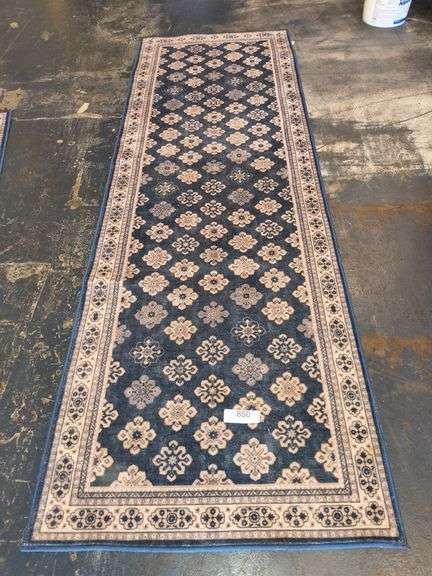 WYATT AND ASH BLUE RUNNER6X2
