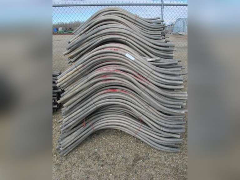 Approximately (1225) 1.25"x60" Aluminum Siphon Tubes