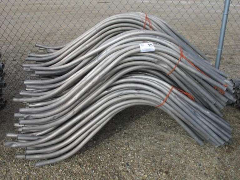 (204) 1.25"x72" Aluminum Siphon Tubes