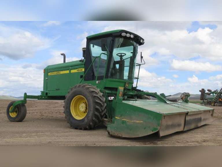 John Deere 4995 Self Propelled Windrower With 995 16' Rotary Header