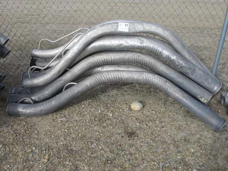 (8) 5"x96" Aluminum Siphon Tubes