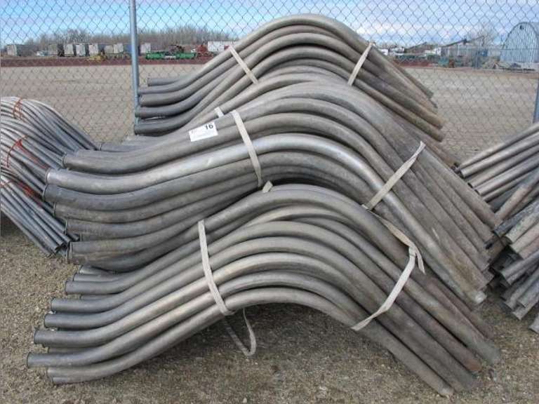 Approximately (385) 2"x72" Aluminum Siphon Tubes