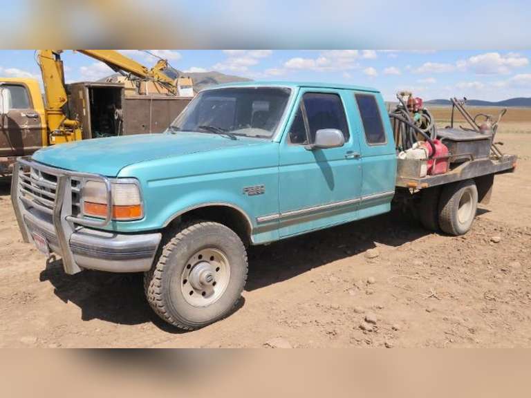 1995 Ford F250 4x4 Dually Service Truck