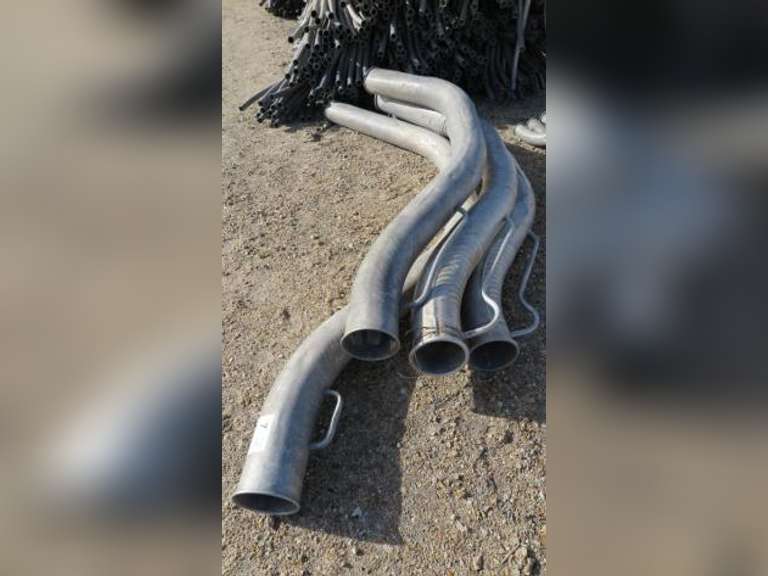 (3) 6" x 90" & 6" x (1) 6" x 118" Aluminum Siphon Tubes - Price For All