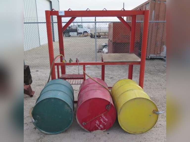 3-Barrel Lube Rack - Armstrong Western LLC