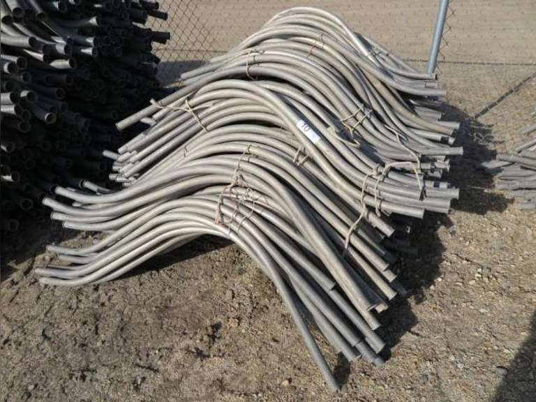 Approx. (370) - 1.25" x 60" Aluminum Siphon Tubes - Price For All