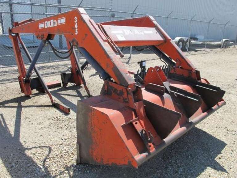 DuAll 345 Loader Attachment W/6' Bucket