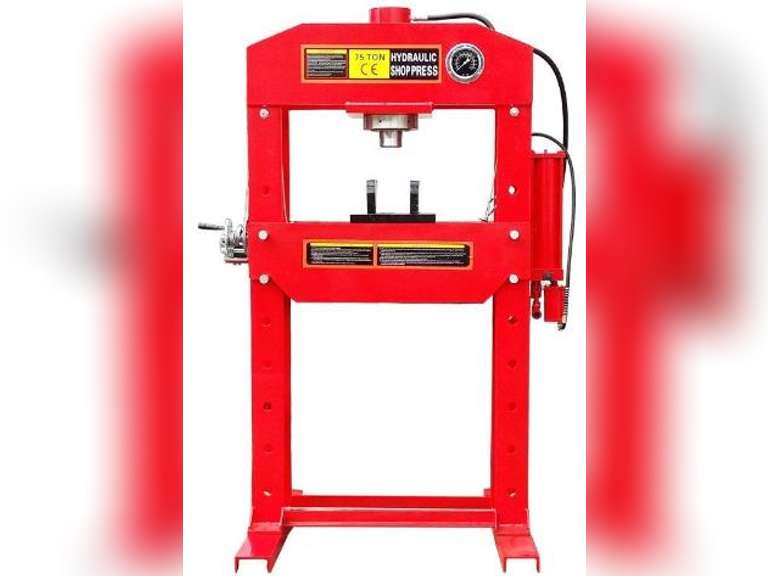 75 Ton Hydraulic Shop Press