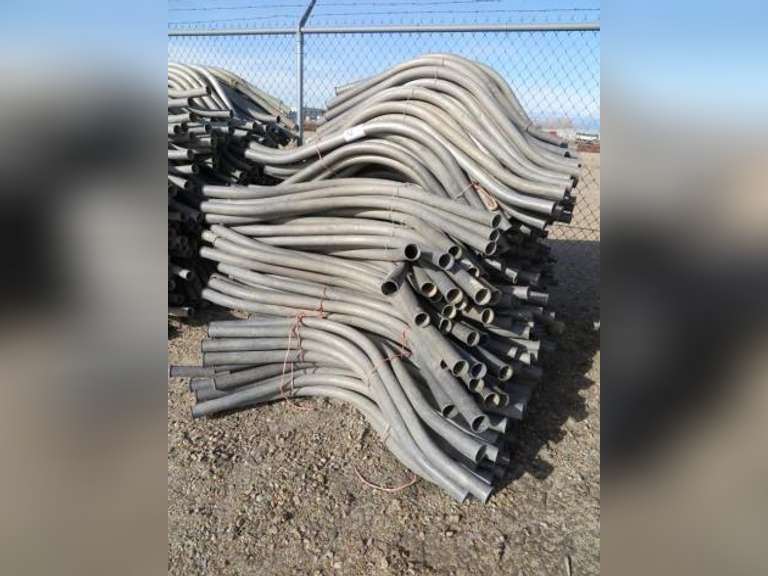 Approx. (400) - 2" Aluminum Siphon Tubes - Price For All