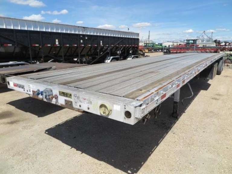 2003 Manac - 48' x 102" All Aluminum Flatbed Trailer