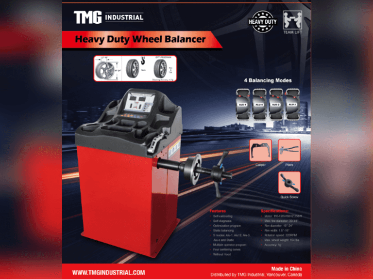 TMG Heavy Duty Wheel Balancer