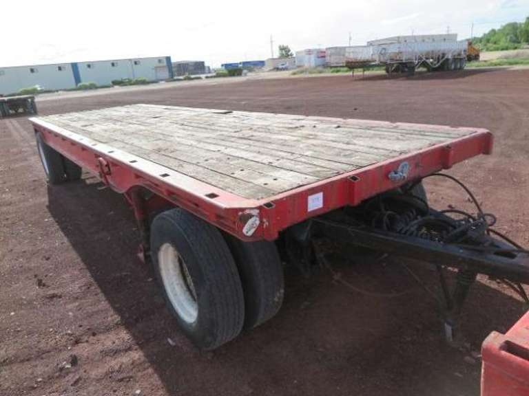 27' x 96" Flatbed Trailer With Dolly