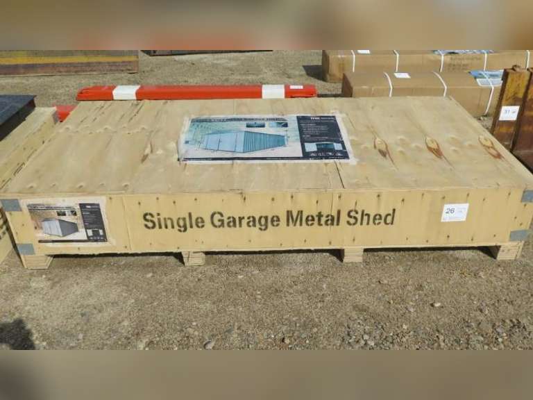 11'x19' Metal Garage Shed