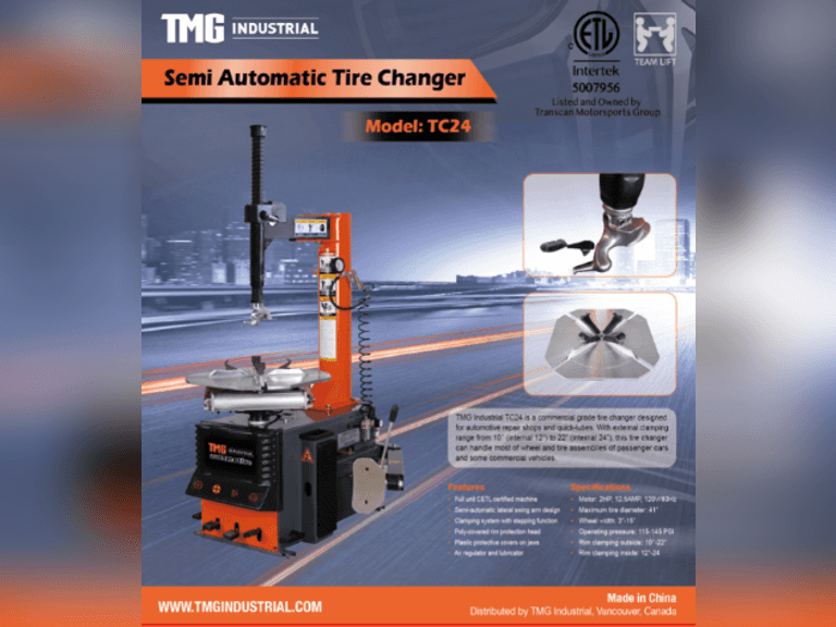TMG TC24 Semi Automatic Tire Changer