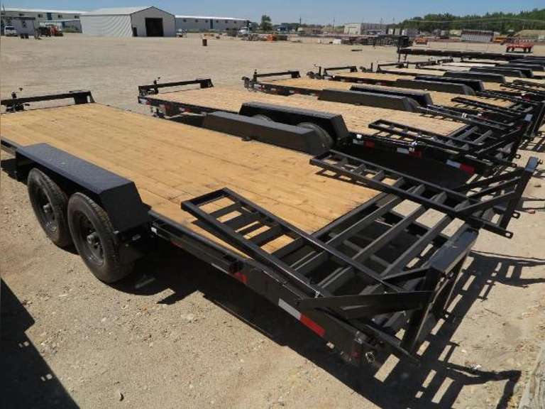 Southland Trailers LBAT7-20 • 20' Beavertail Equipment Trailer
