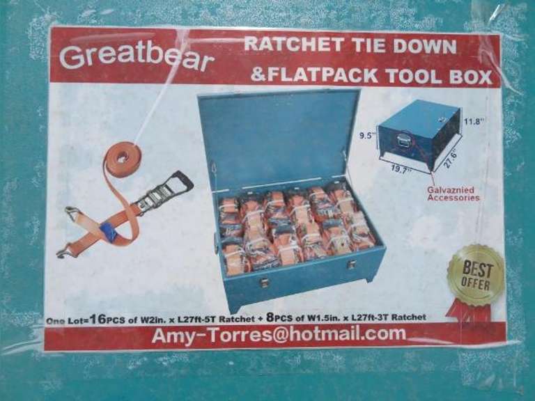 Ratchet Tie Down Straps - Armstrong Western LLC