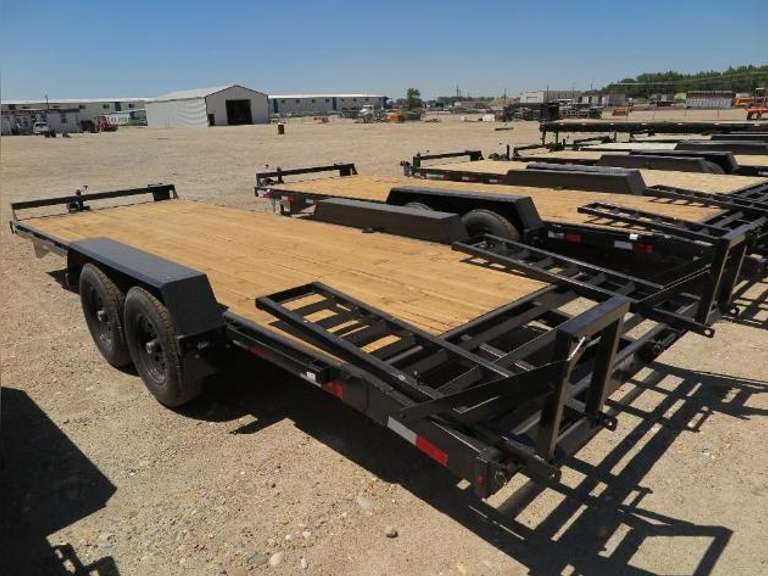 Southland Trailers LBAT7-20 • 20' Beavertail Equipment Trailer