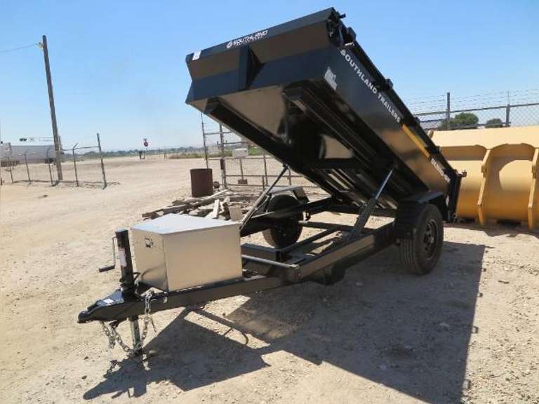 Southland Trailers SL510-5K • 5’Wx10’L Single Axle Dump Trailer