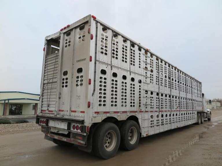 2003 Wilson PSDCL-408 • 50' Aluminum Livestock Trailer • JUST ARRIVED 11/11