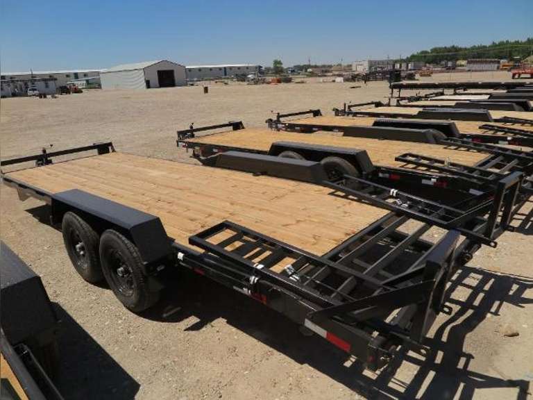 Southland Trailers LBAT7-20 • 20' Beavertail Equipment Trailer