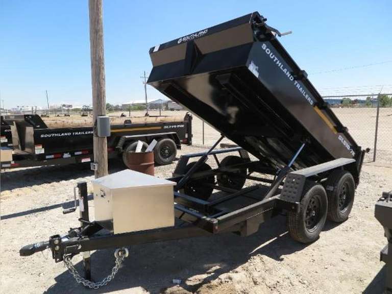 Southland Trailers SL510-7K • 5’Wx10’L Tandem Axle Dump Trailer