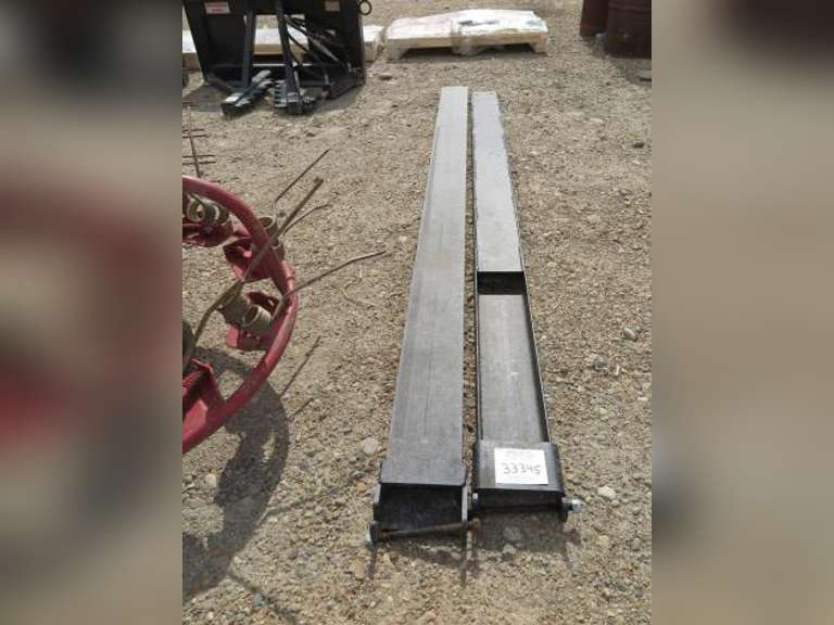 10' • 6600 lb Slip-On Pallet Fork Extensions - Armstrong Western LLC