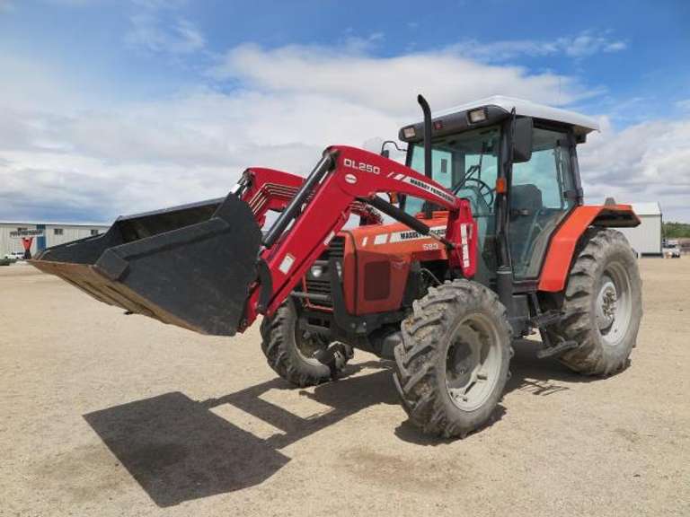 Massey Ferguson 583 • 80HP MFWD Tractor