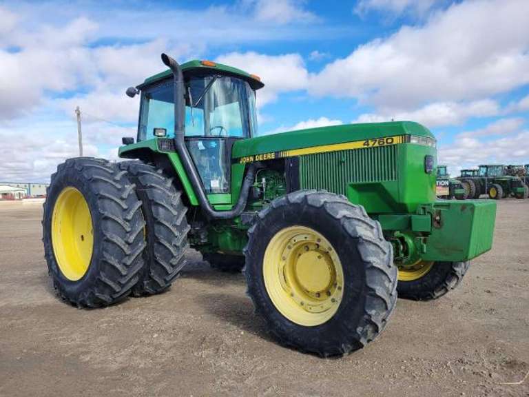 1993 John Deere 4760 180 HP MFWD Tractor