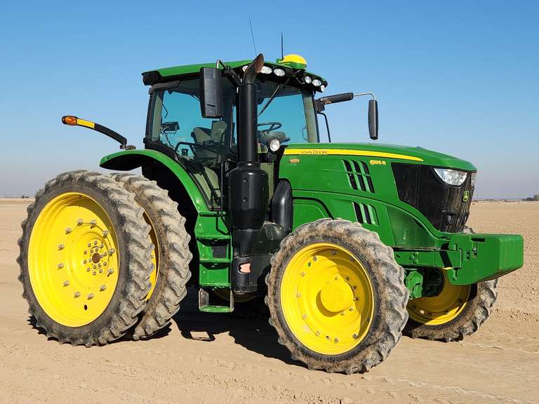 2018 John Deere 6195R 195 HP MFWD Tractor