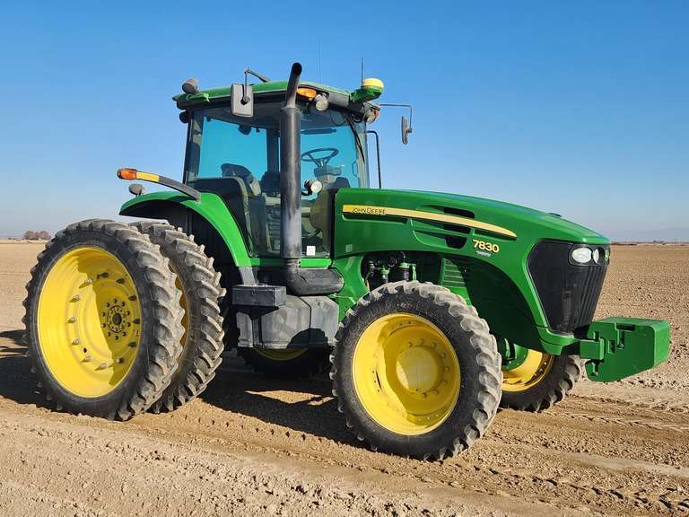2007 John Deere 7830 205HP MFWD Tractor