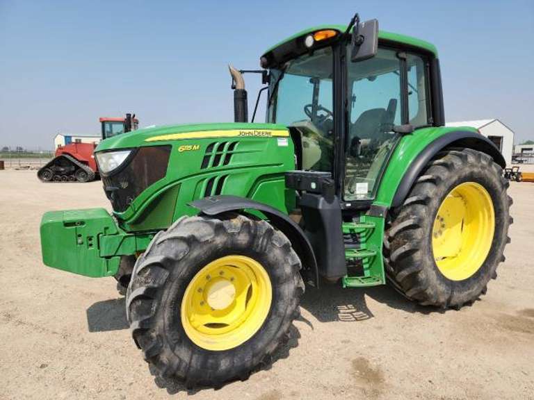 2014 John Deere 6115M 115HP MFWD Tractor