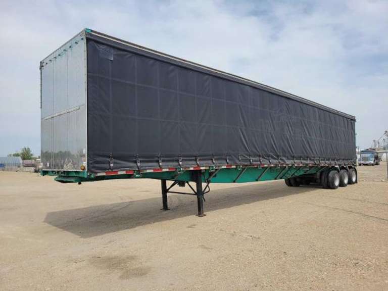 REBUILT SALVAGED TITLE - 2001 Western 53' Curtain Van