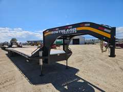 2026 Southland 40’x8 Gooseneck Hydraulic Dovetail Equipment Trailer