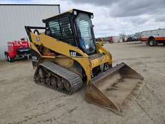 Cat 257B Tracks Skid Steer
