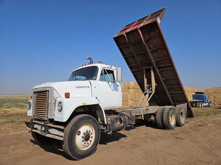 1975 International Flatbed Bed & Hoist Truck