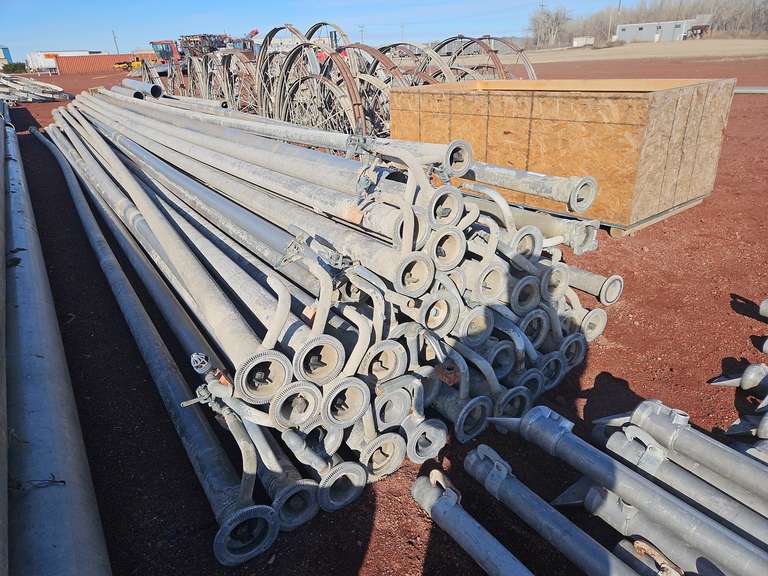 (45) 4”x40’ & (20) 4”x20’ Wheel Line Pipe/ Wheels/ Hoses - Armstrong ...