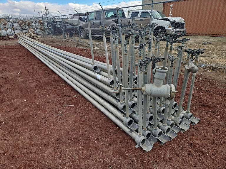 Dead End Riser (1) 1/4 Mile 3”x40’ End Riser Drop Lock Hand Lines - Armstrong Western LLC