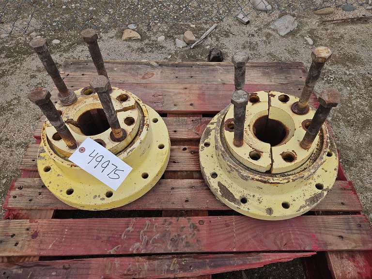 Rustic Tractor Hub (2) Tractor Hubs - Armstrong Western LLC