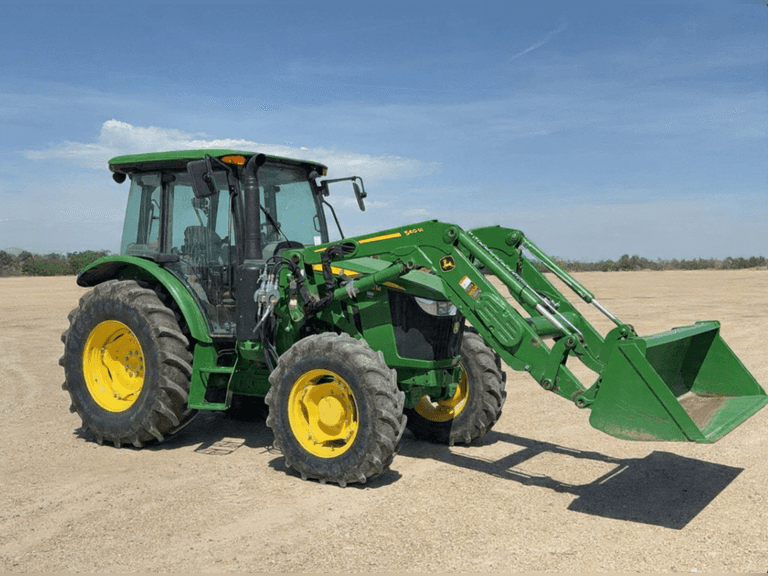 2019 John Deere 5100M 100HP MFWD Tractor w/ JD 540M Loader Attachment (918 Hrs)