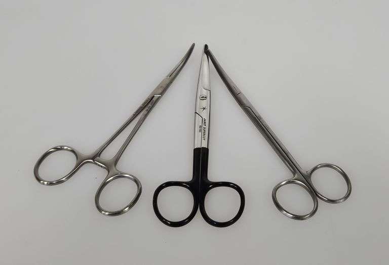 Surgical Scissors - 3pc German Stainless Steel